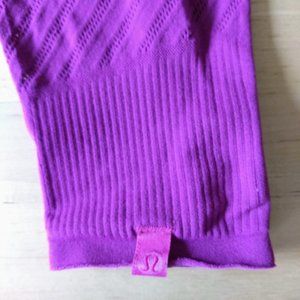 Lululemon Purple Tight Legging Small EUC